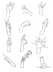 Cách vẽ bàn tay chỉ với vài bước đơn giản