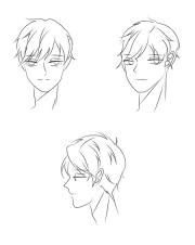 Cách vẽ gương mặt nhân vật trai anime đẹp như nam thần :>
