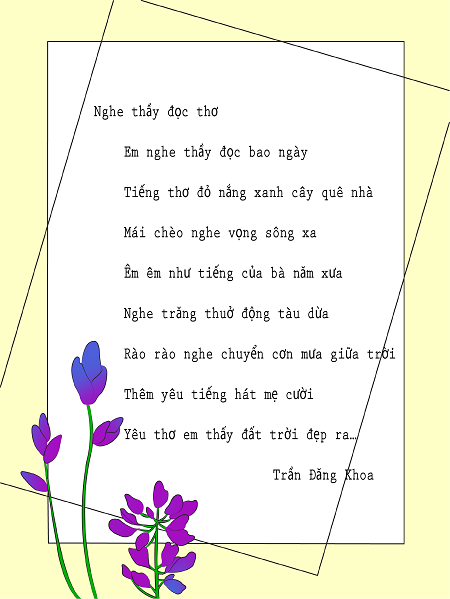 Mừng ngày nhà giáo Việt Nam 20-11 bằng chiếc nền hoa hoét cho ai thích lưu về để trang trí tập san=)
